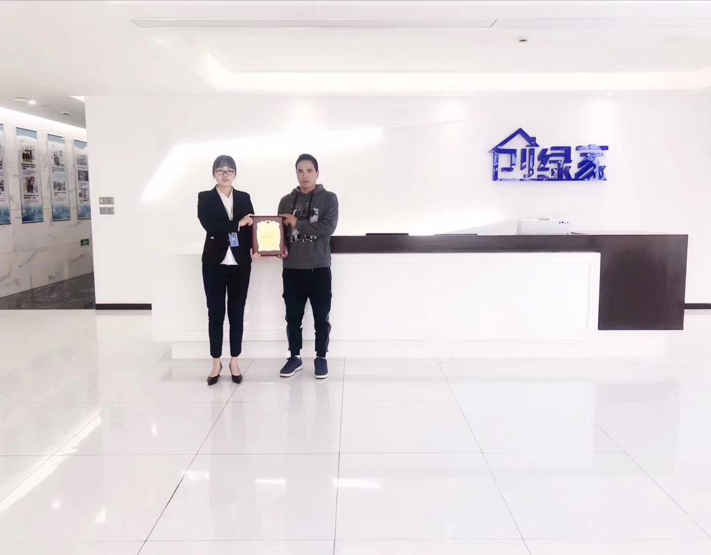 热烈祝贺陈总签约创绿家河南省县级市代理！