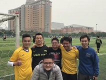 著名体育评论员黄健翔亲临创绿家足球队指导交流