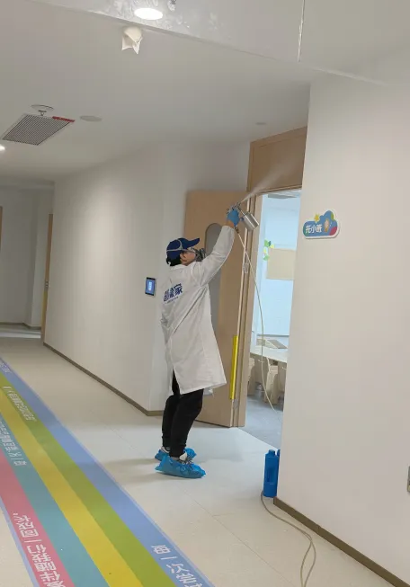 杭州西湖妇幼中心托育园1400㎡除醛案例