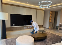 杭州萧山望阙轩 200㎡精装大宅除醛治理